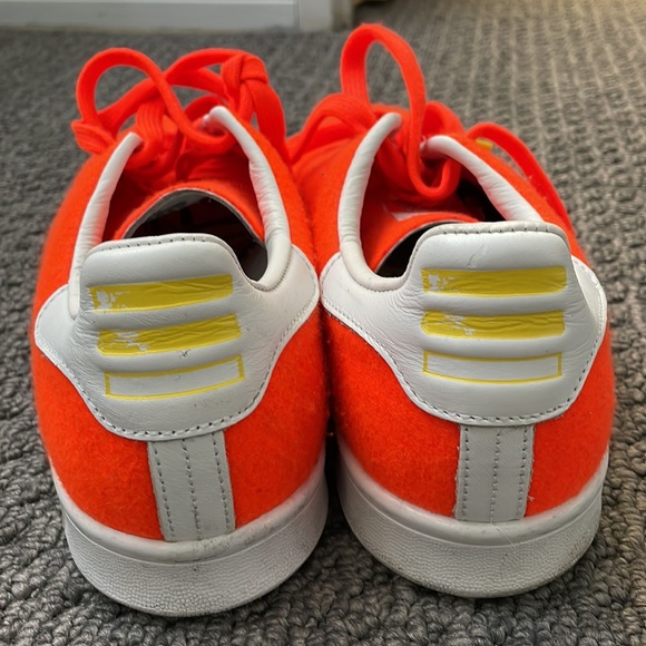 Pharell x Stan Smith Neon Orange Shoes. - Picture 2 of 4